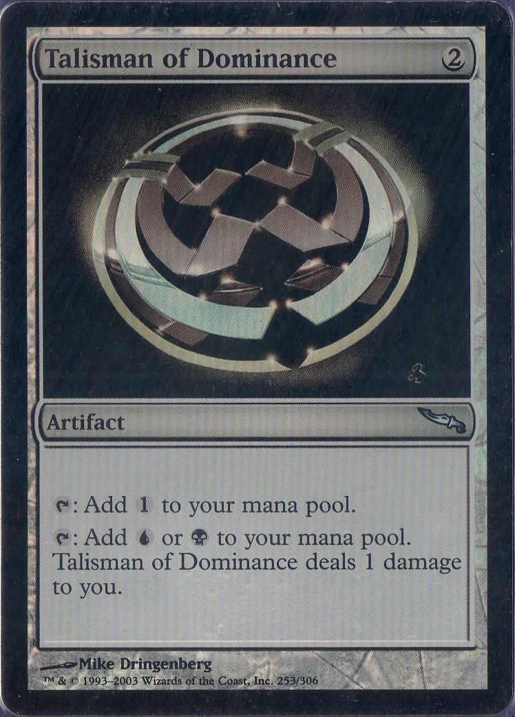 Talisman of Dominance zoomed in